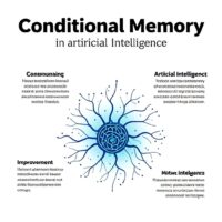 معرفی انجِرِم: محوری برای حافظه شرطی در مدل‌های LLM