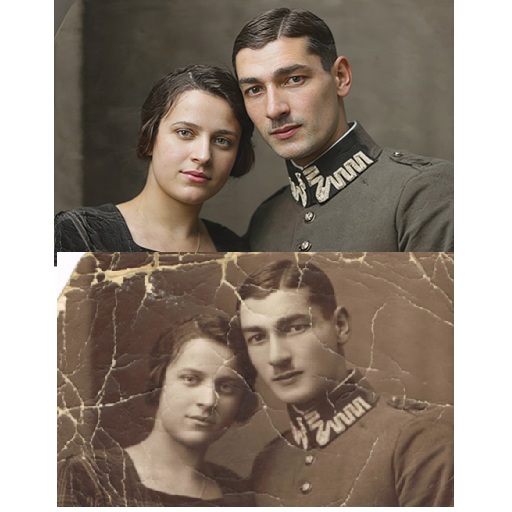 ترمیم و بازیابی عکسهای قدیمی